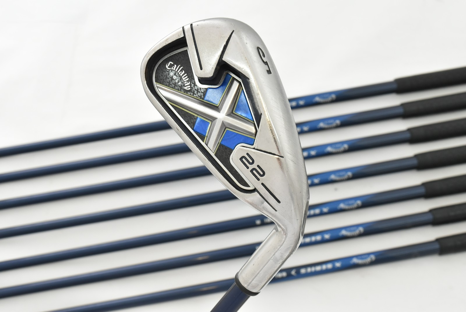 8pcs Callaway X22 Iron Set 5-6-7-8-9-Pw-Aw-Sw X SERIES 60i Regular RH JDM Irons
