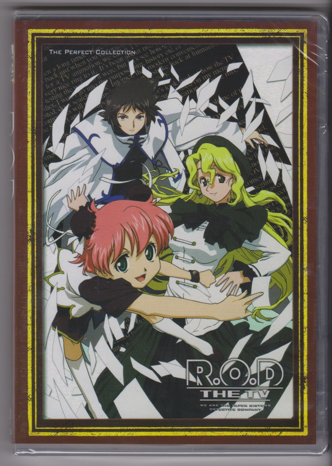 R.O.D. The TV Complete Collection Read or Die TV+ 3 OVA Series/Movie DVD ENGLISH