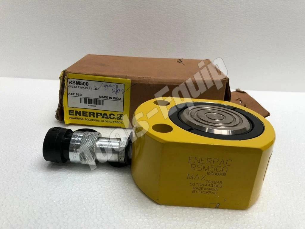 Enerpac RSM 500 Low Profile Hydraulic Cylinder Flat Jac 50 Tons Capacity