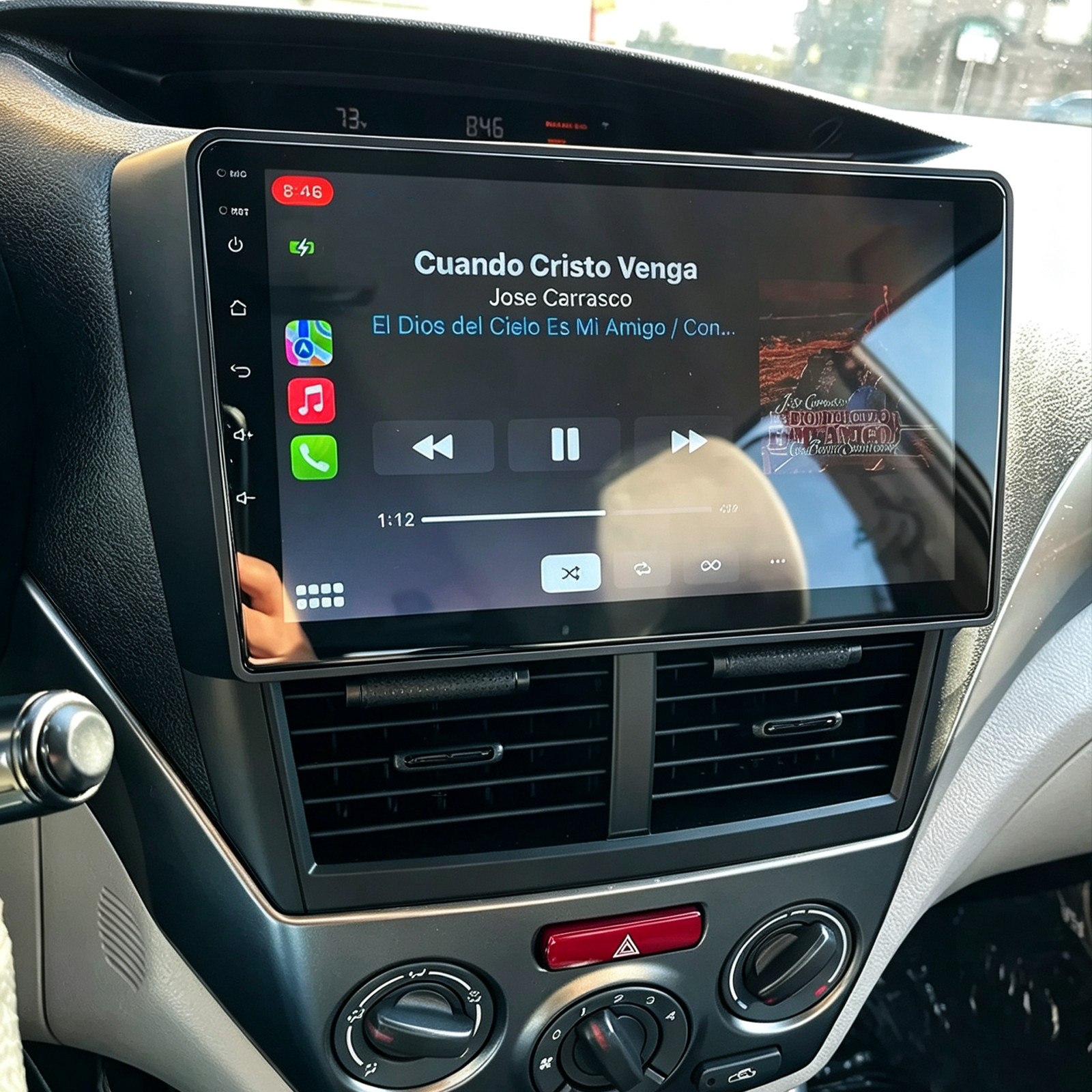 Android 16 Apple CarPlay For Subaru Forester Impreza 2007-2013 Car Stereo Radio