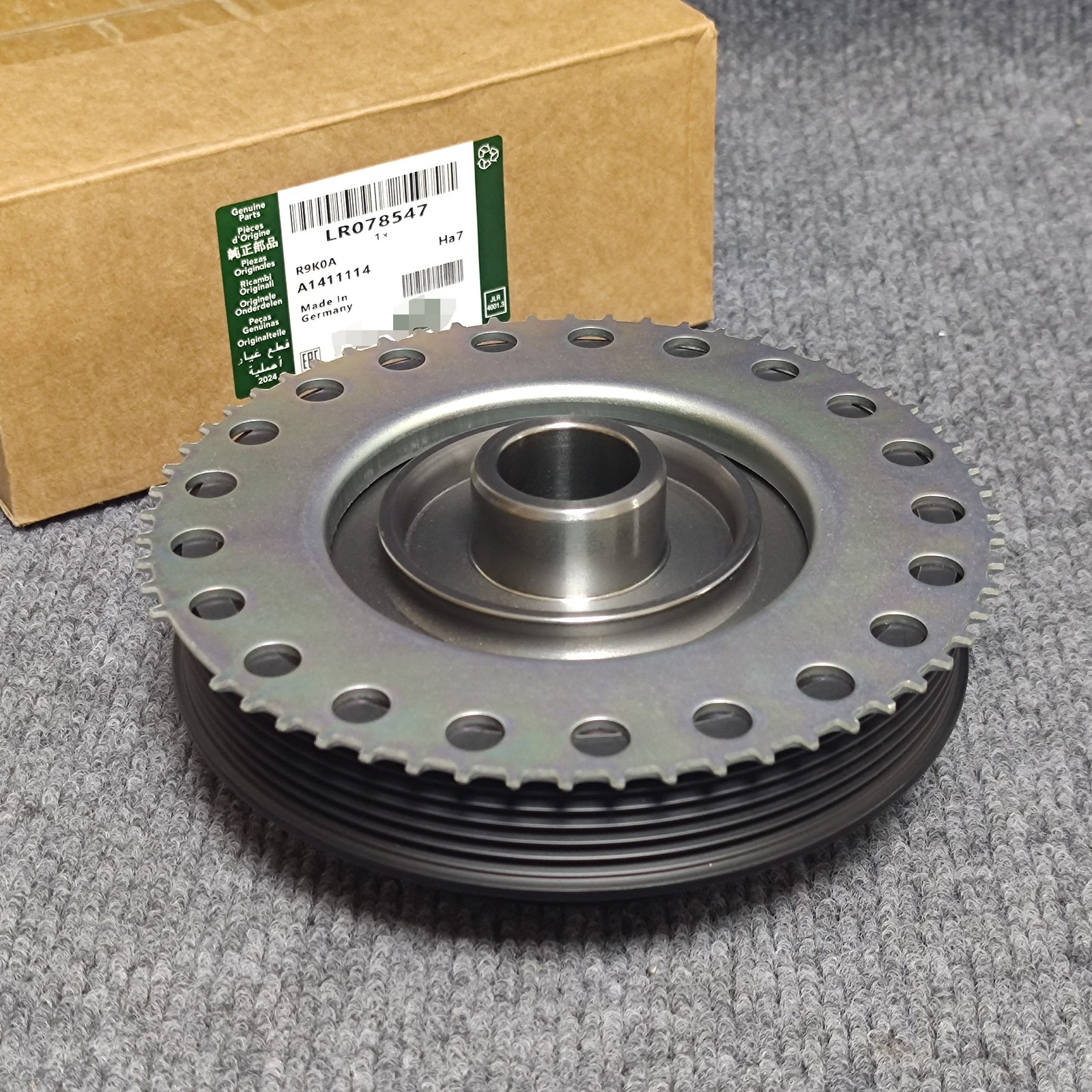 LR078547 Harmonic Balancer OEM For 2012-2019 Land Rover Range Rover Evoque 2.0L