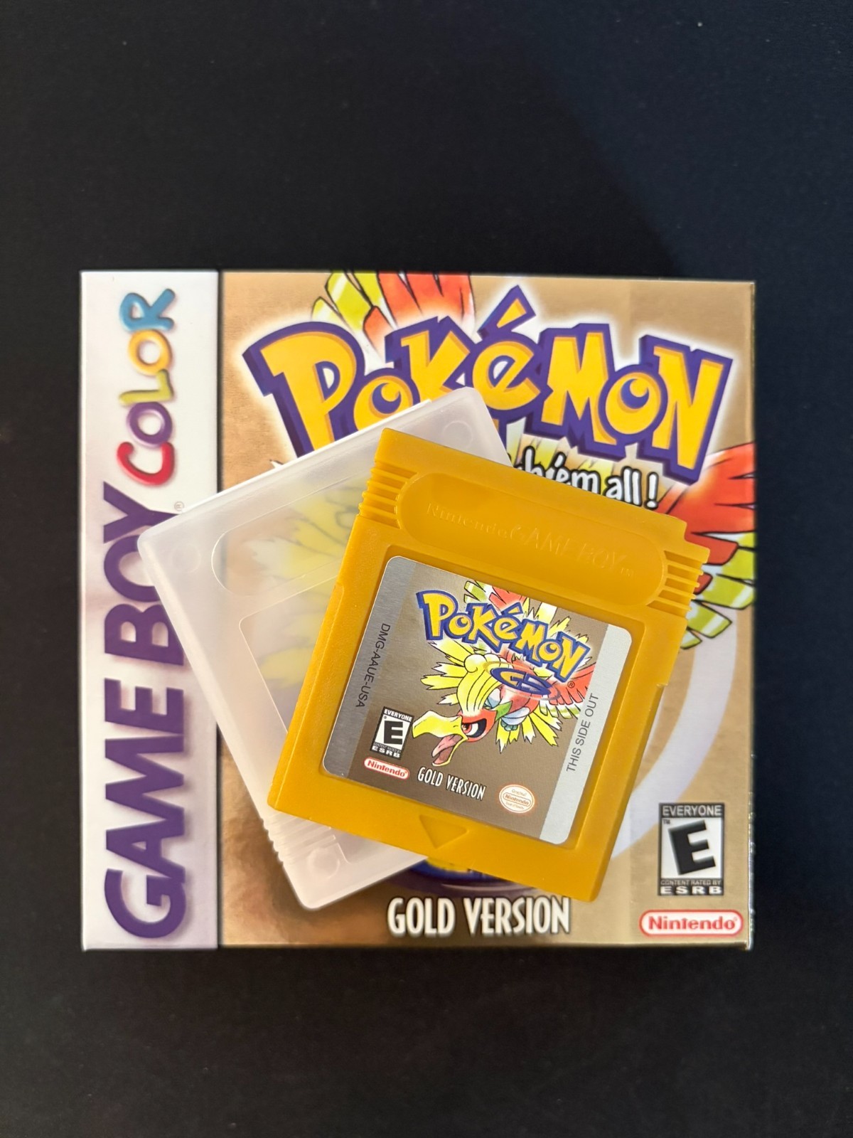 NEW Pokémon Gold Version GBC Cartridge Only Tested Saves FAST SHIP NEW Pokémon Gold Version GBC Cartridge Only Tested Saves FAST SHIP