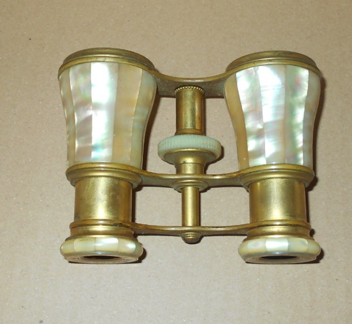 Antique French Opera Glasses, Lemaire Paris Beautiful Clear Optics 19th Century