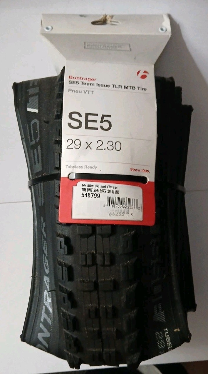 Bontrager SE5 29x2.30 Team Issue TLR MTB Tire Bontrager SE5 29x2.30 Team Issue TLR MTB Tire