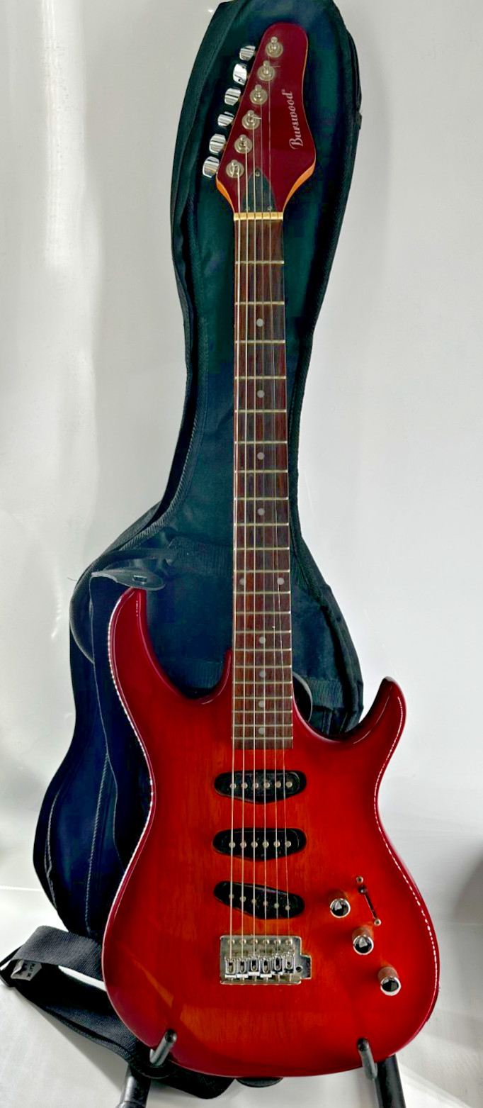 Burswood Electric Guitar - Red