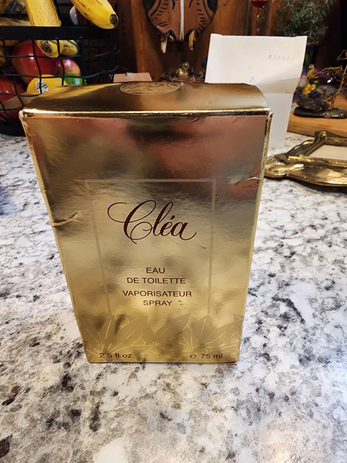 Vintage Yves Rocher Clea Eau De Toilette Spray 2.5 oz New in Box 