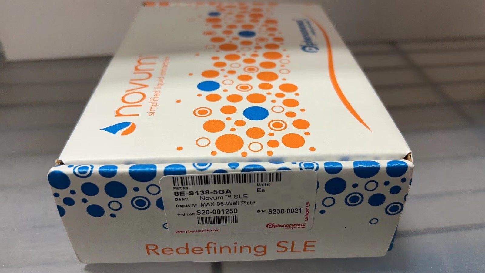 Phenomenex 8E-S138-5GA Novum SLE, MAX 96-Well Plate Phenomenex 8E-S138-5GA Novum SLE, MAX 96-Well Plate