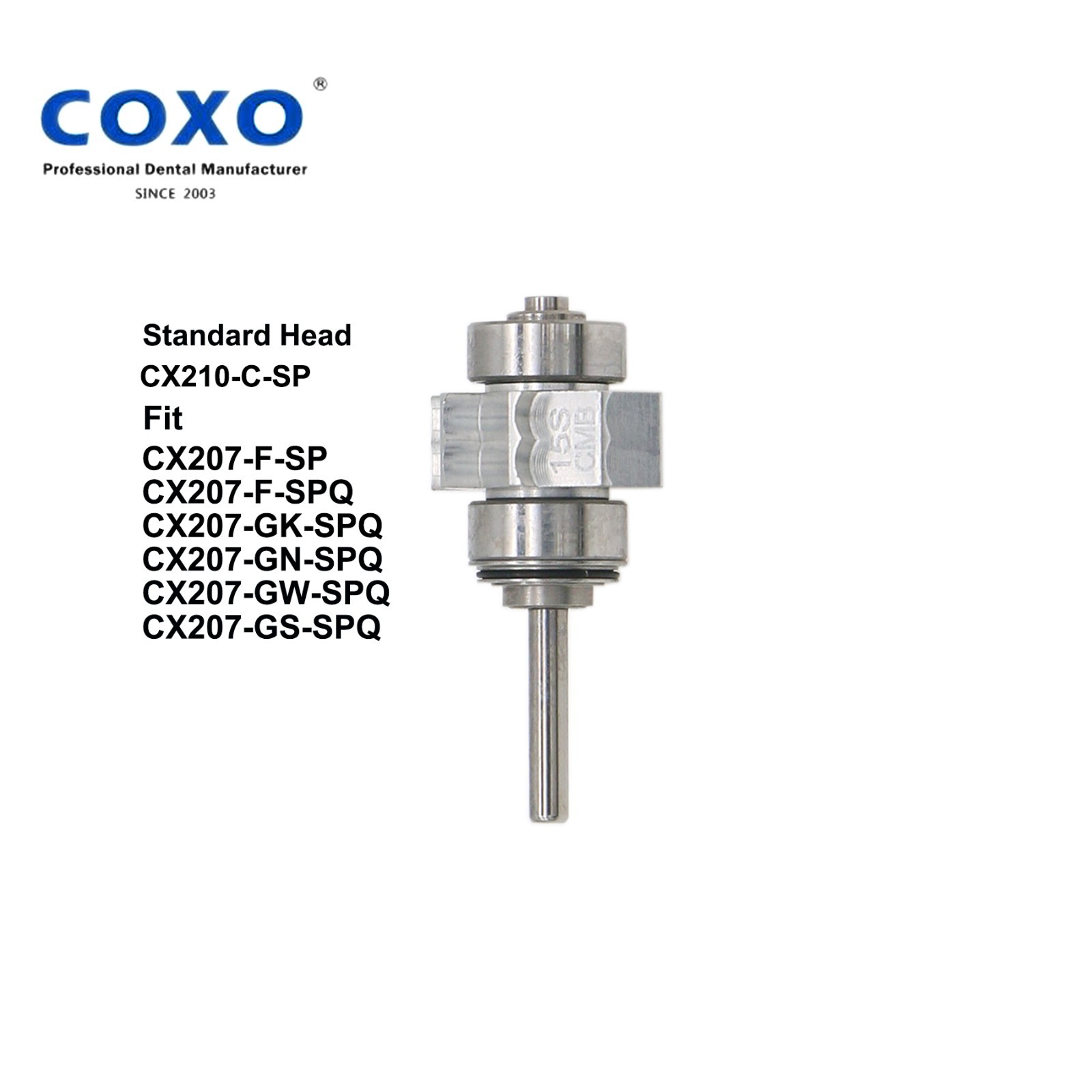 US COXO Dental Fiber Optic High Speed Turbine Handpiece For KaVo NSK Coupling