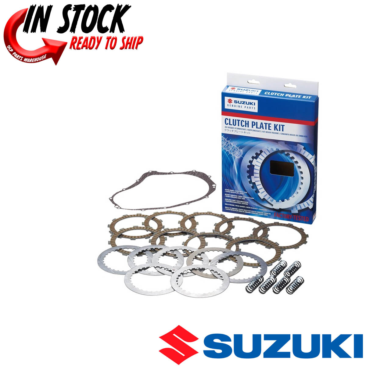 2011 - 2024 GSXR600 GSXR 600 SUZUKI OEM GENUINE FACTORY CLUTCH KIT ( IN STOCK ) 2011 - 2024 GSXR600 GSXR 600 SUZUKI OEM GENUINE FACTORY CLUTCH KIT ( IN STOCK )