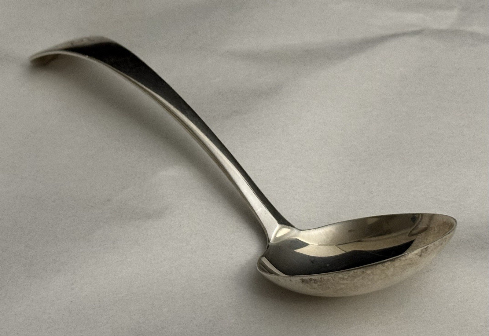 Rogers Lunt Bowlen RLB Treasure Sterling Silver Sauce Gravy Cream Ladle Spoon