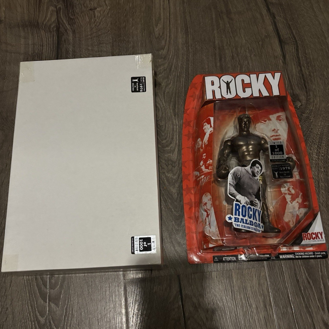 Vintage 2006 Rocky Gift Away Bronze Statue.Limited Edition 1/1000 Super Valuable