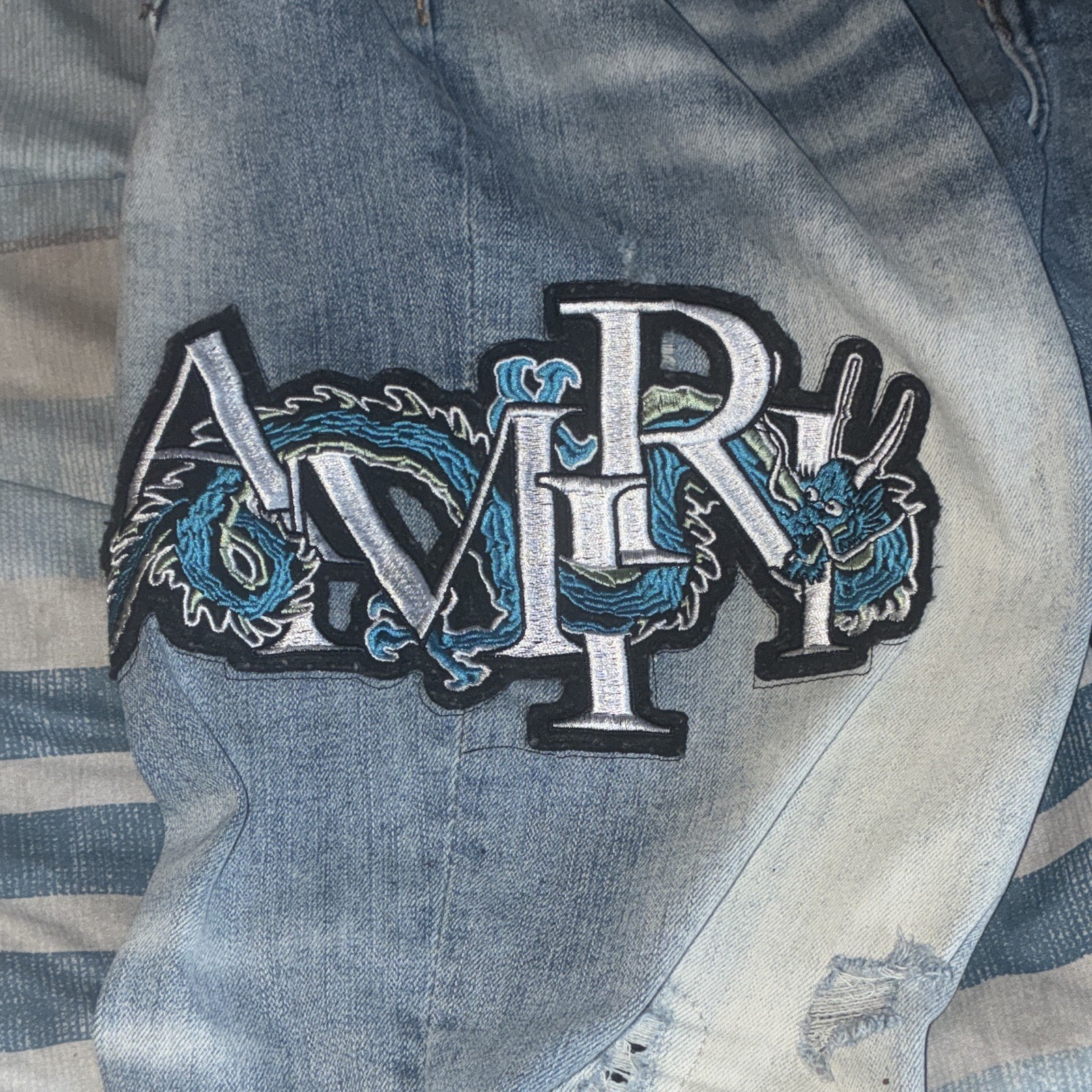 AMIRI Jeans Chinese new years dragon edition 