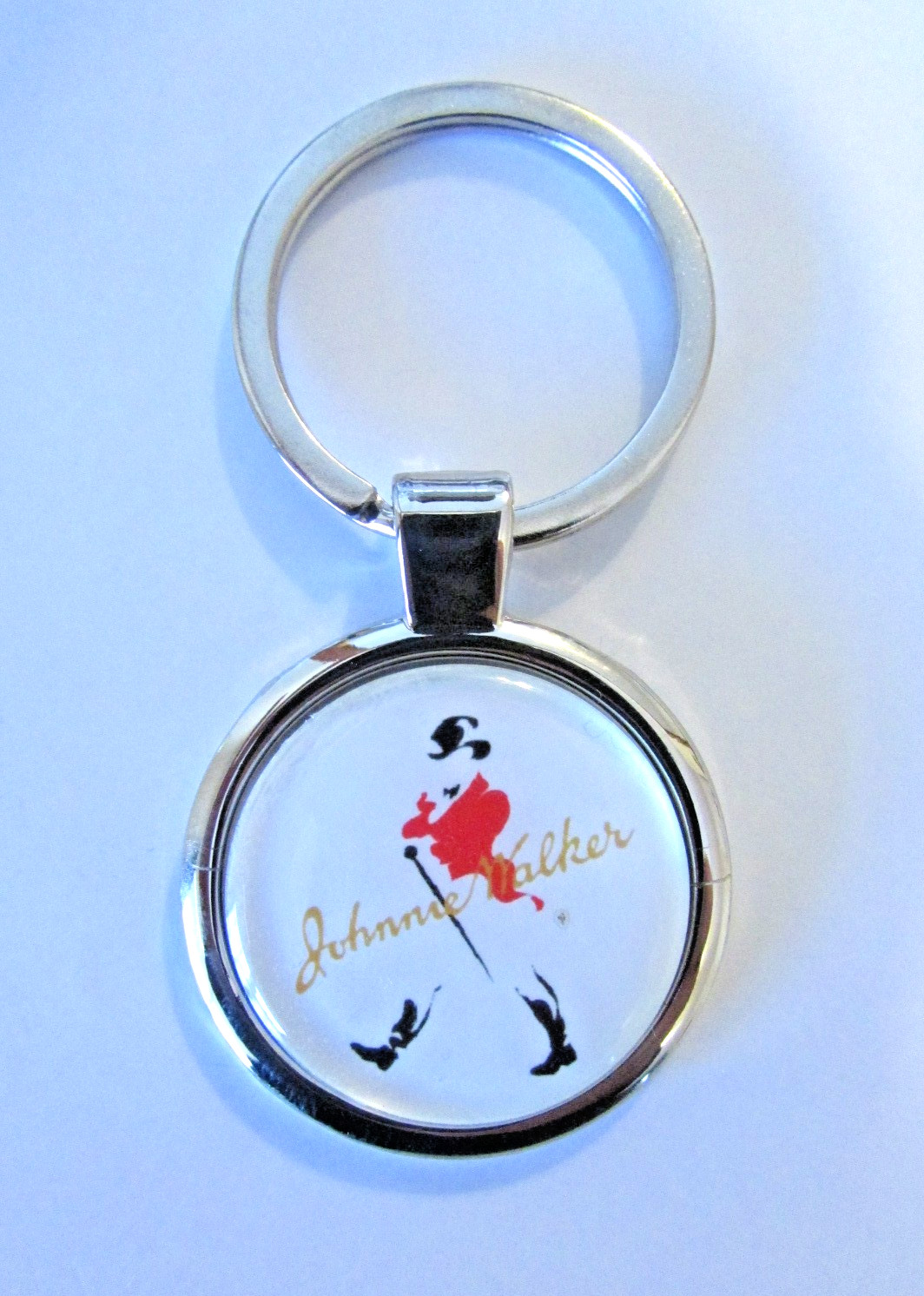 Johnnie Walker Key Chain, Johnnie Walker Whiskey Logo Keychain, key chain