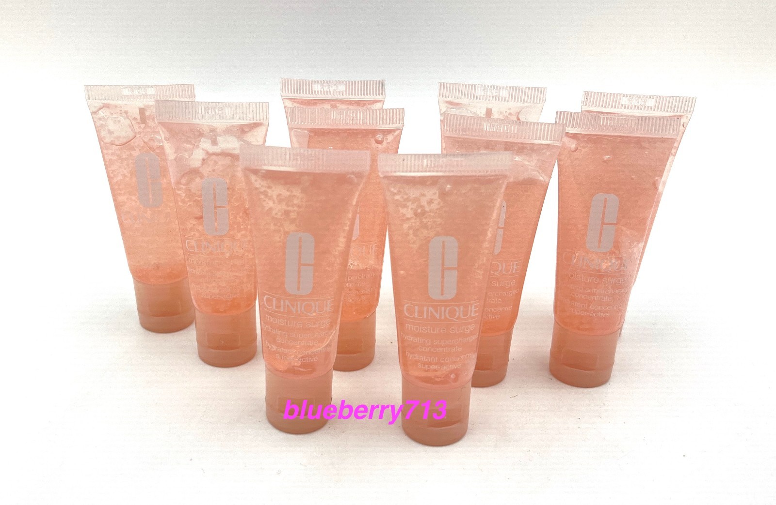 10 x Clinique Moisture Surge Hydrating Supercharged Concentrate 15ml/0.5 oz each