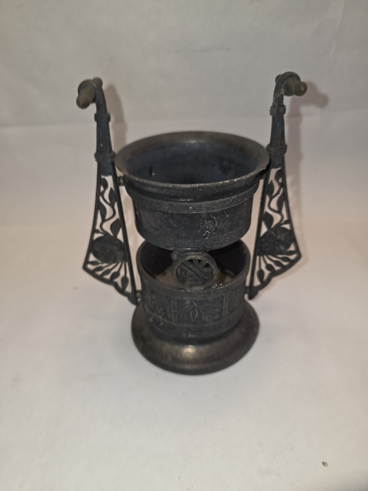 Antique Pairpoint Mfg Co Quadruple Plate Pickle Castor Frame #890 Victorian
