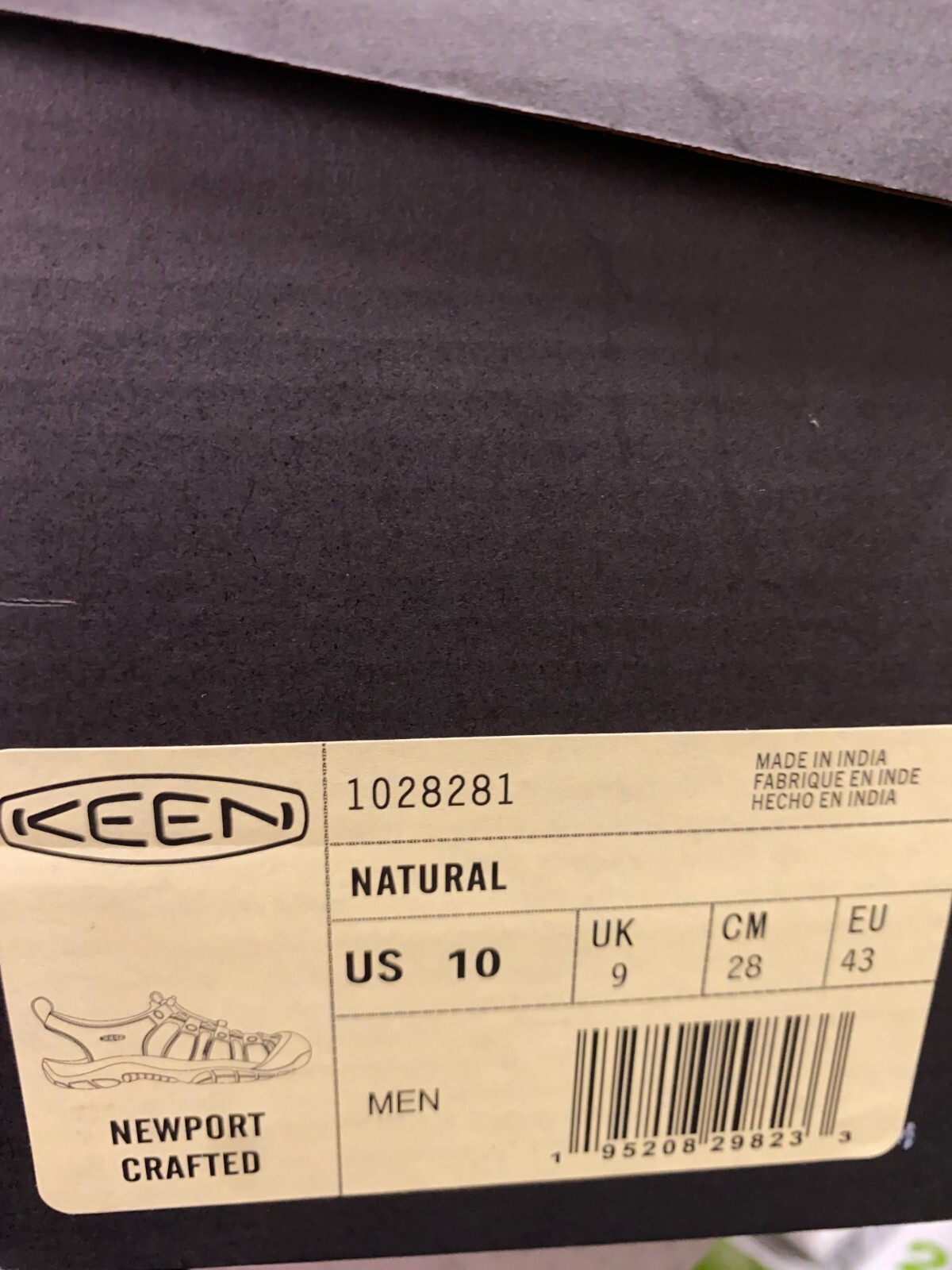 NEW Keen Newport Crafted 20 Year Limited Leather Sandals Natural Brown 1028281 NEW Keen Newport Crafted 20 Year Limited Leather Sandals Natural Brown 1028281