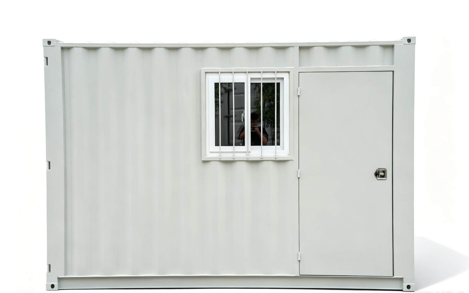 9ft Cubic Shipping Container | Lockable Door & Window | Portable Office | Storag