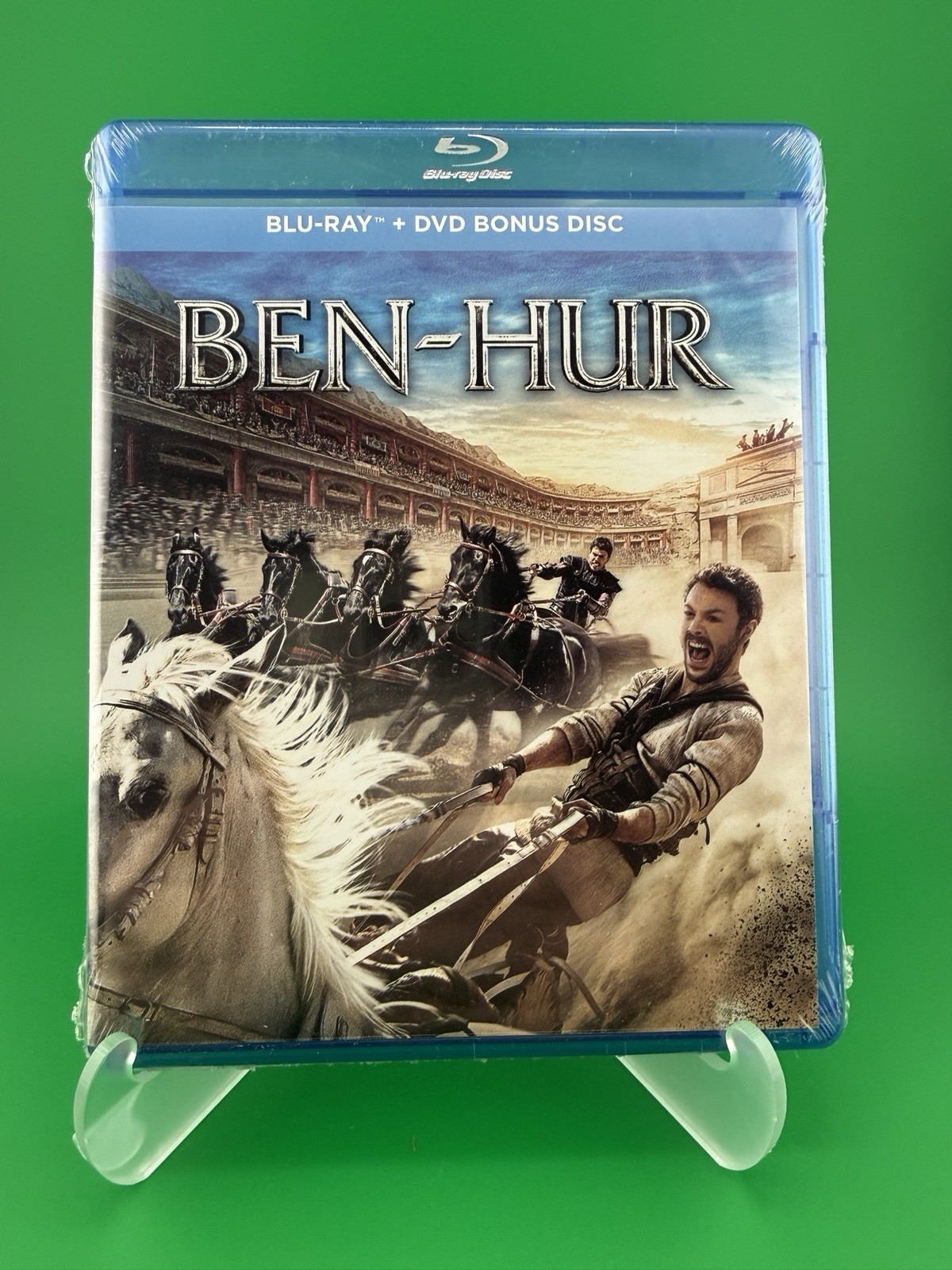 Ben-Hur (Blu-ray DVD 2016)(Spanish/English) NEW/Sealed Region A Ben-Hur (Blu-ray DVD 2016)(Spanish/English) NEW/Sealed Region A