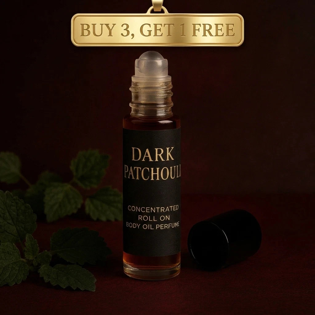 Dark Patchouli  Concentrated Roll On Body Oil Perfume