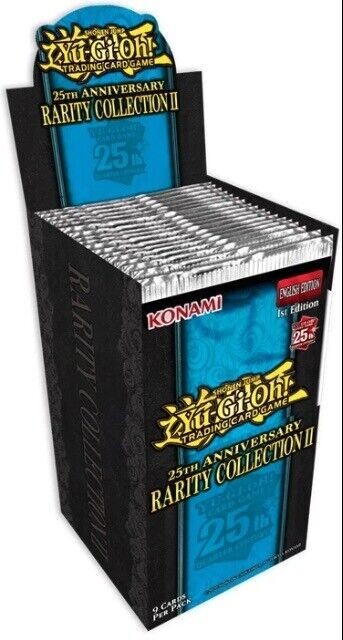 YuGiOh 25th Anniversary Rarity Collection II (2) Booster Box Sealed English YuGiOh 25th Anniversary Rarity Collection II (2) Booster Box Sealed English