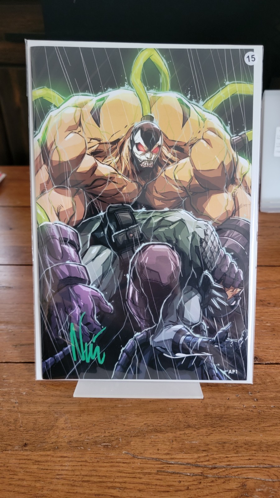 Shadow Rain - Batman vs Bane (Absolute) - AP1 - W Signed COA Card - Eddie Nunez Shadow Rain - Batman vs Bane (Absolute) - AP1 - W Signed COA Card - Eddie Nunez