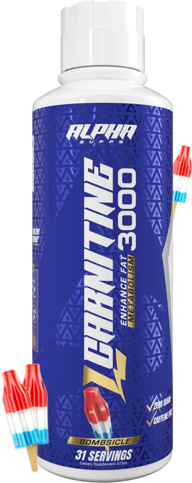 Alpha Supps L Carnitine 3000 mg Liquid Fat Burn Energy / Metabolism Boost 16 oz Alpha Supps L Carnitine 3000 mg Liquid Fat Burn Energy / Metabolism Boost 16 oz