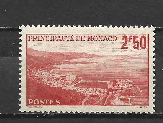 MONACO - 1939 2F50 DEFINITIVE - MINT LIGHT HINGED