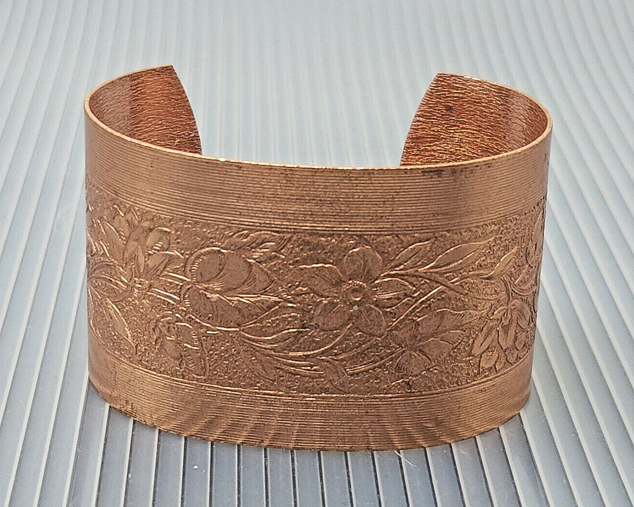 Vintage Coppercraft Guild Solid Copper Cuff Wide Bracelet Vintage Coppercraft Guild Solid Copper Cuff Wide Bracelet
