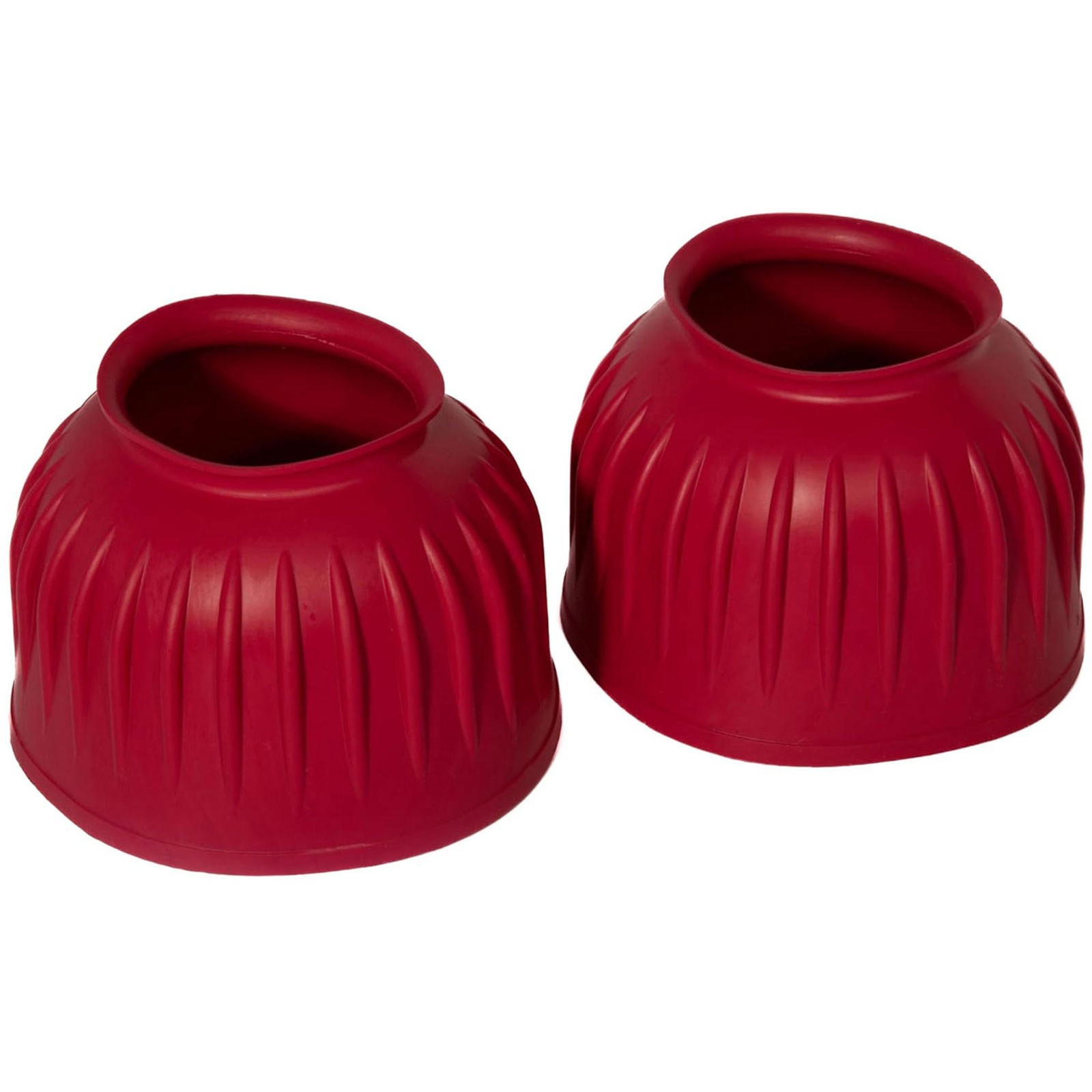 PROFESSIONAL\'S CHOICE Pull On Red Rubber Bell Boots, Large (BBR103-RED)