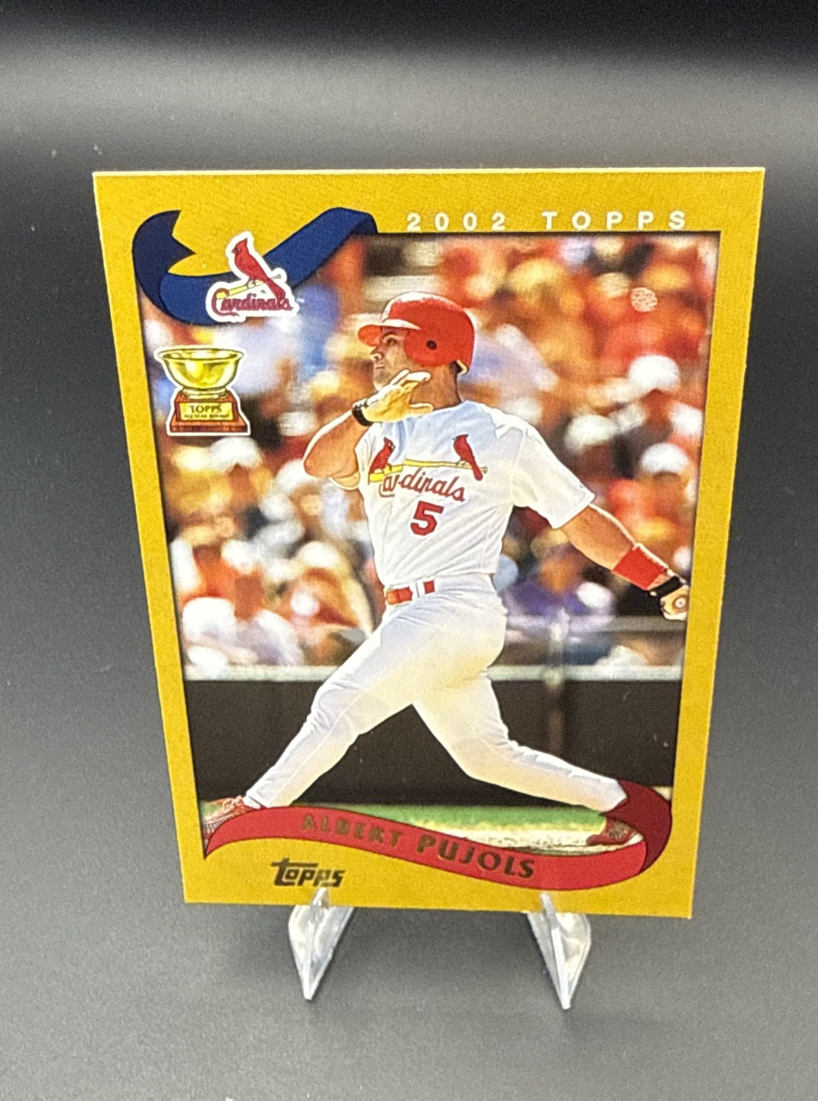2002 Topps - Albert Pujols #160 Home Team Advantage 2002 Topps - Albert Pujols #160 Home Team Advantage