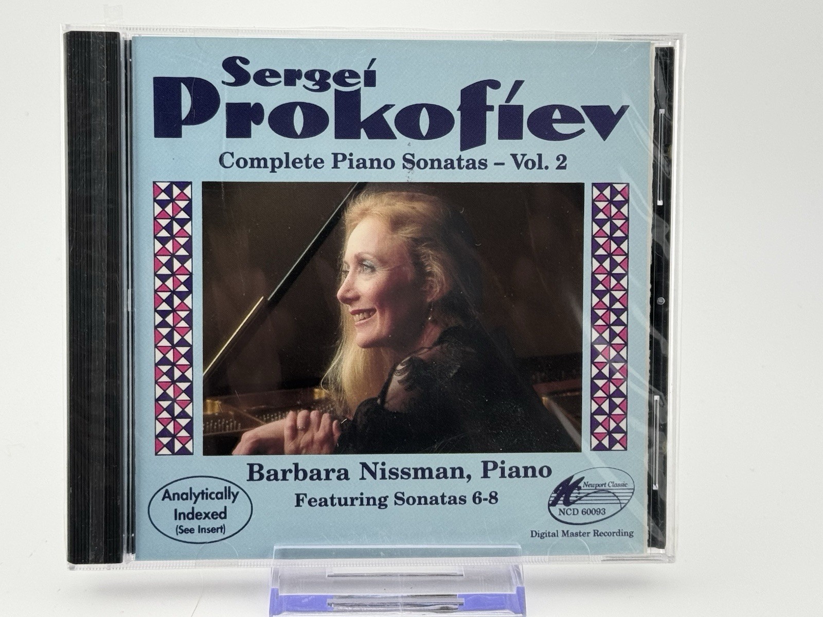 Sergei Prokofiev: Complete Piano Sonatas, Vol. 2 (CD 1992) New Factory Sealed