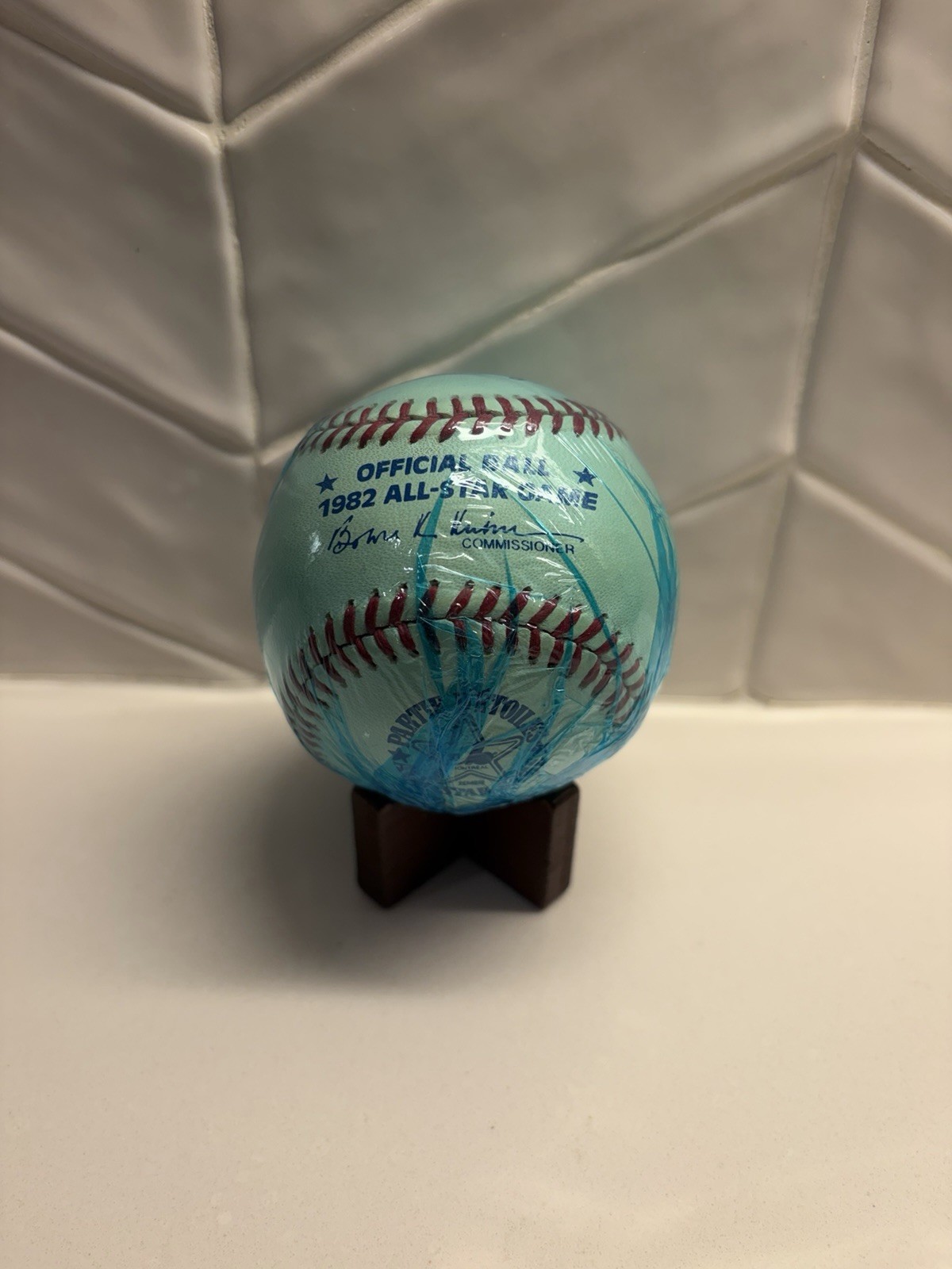 VINTAGE Official 1982 MLB All-Star Game Rawlings Baseball In Protective Wrapping VINTAGE Official 1982 MLB All-Star Game Rawlings Baseball In Protective Wrapping