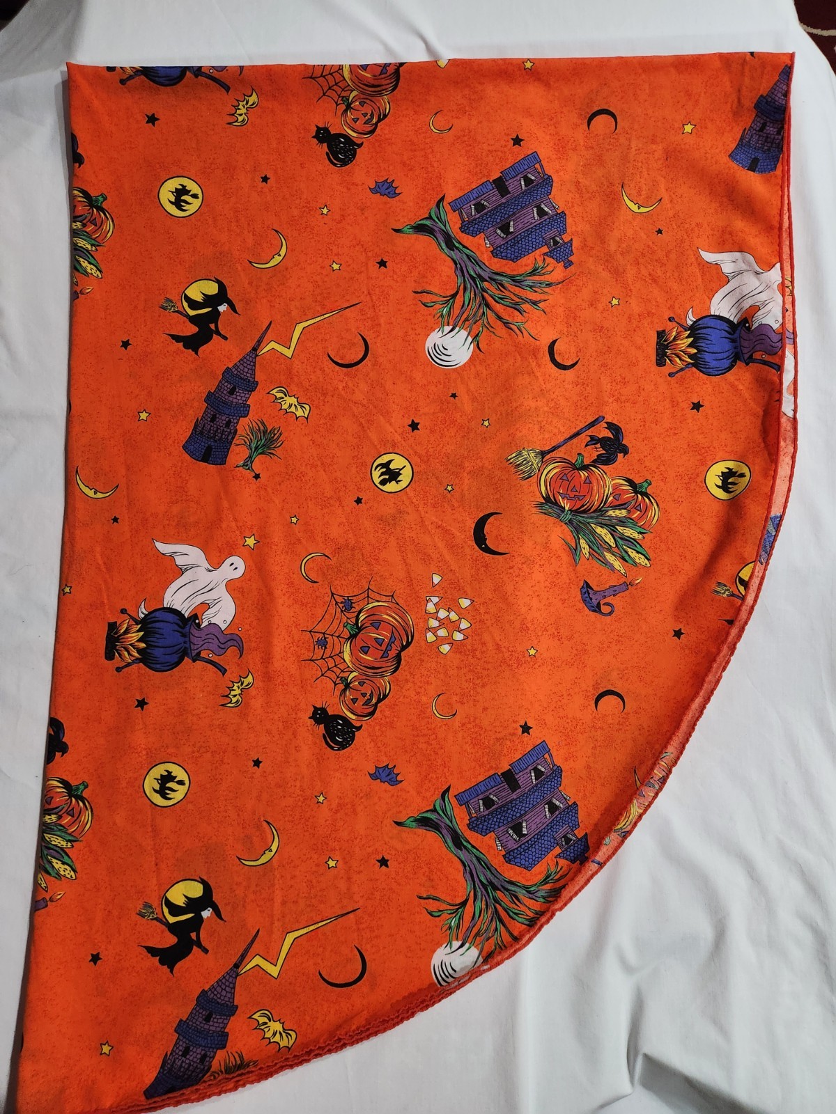 Vintage 1994 Fashion Industries Halloween Tablecloth 58 Vintage 1994 Fashion Industries Halloween Tablecloth 58