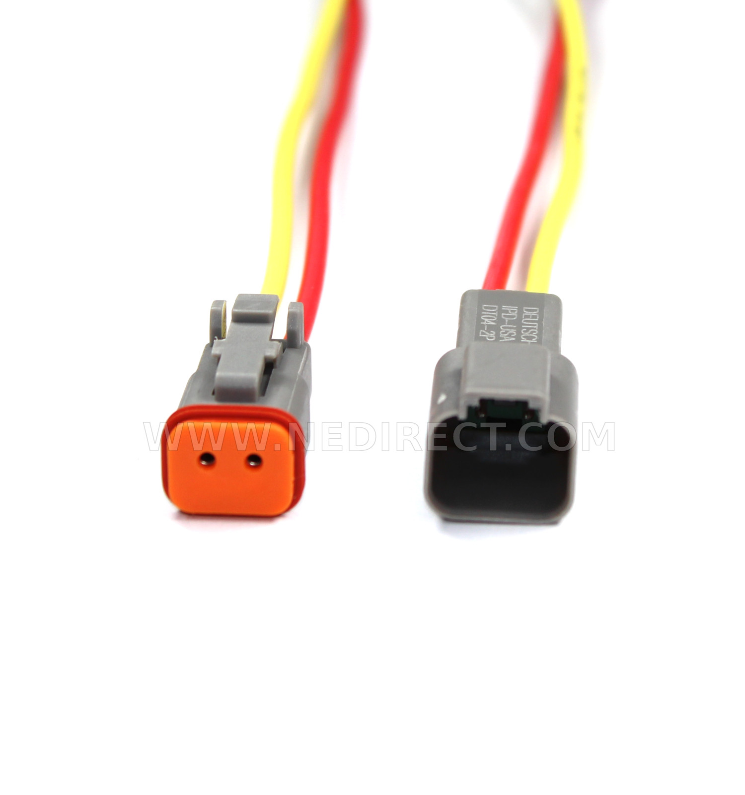 Assembled Deutsch DT 2,3,4,6,8,12 Pin,12, 14, 16 & 18 AWG  waterproof connector