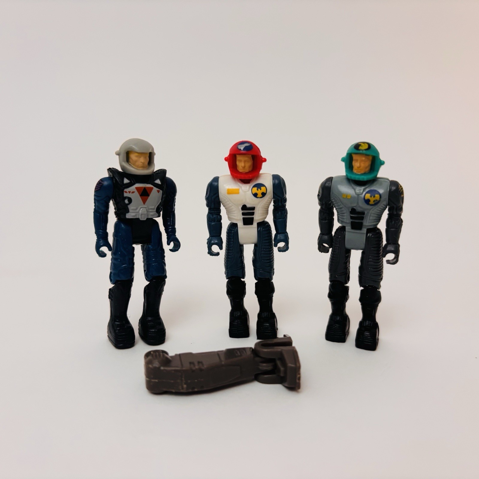 Vintage Coleco 1986 Starcom Set Of 3 Mixed Action Figure Toys Magnet Working Vintage Coleco 1986 Starcom Set Of 3 Mixed Action Figure Toys Magnet Working