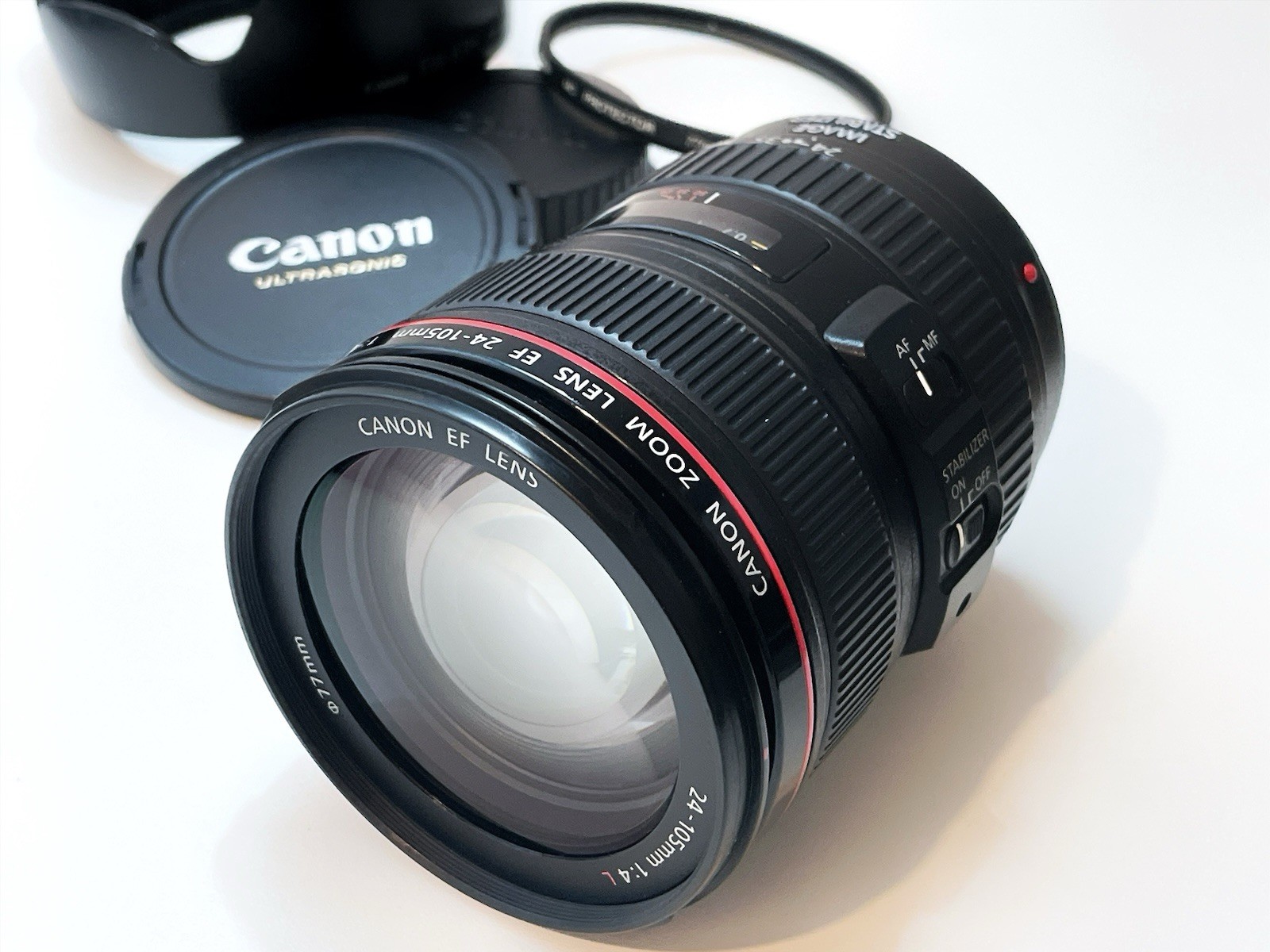 [N MINT] Canon ZOOM LENS EF 24-105mm F/4 L IS USM 1:4 AF Camera Lens Japan