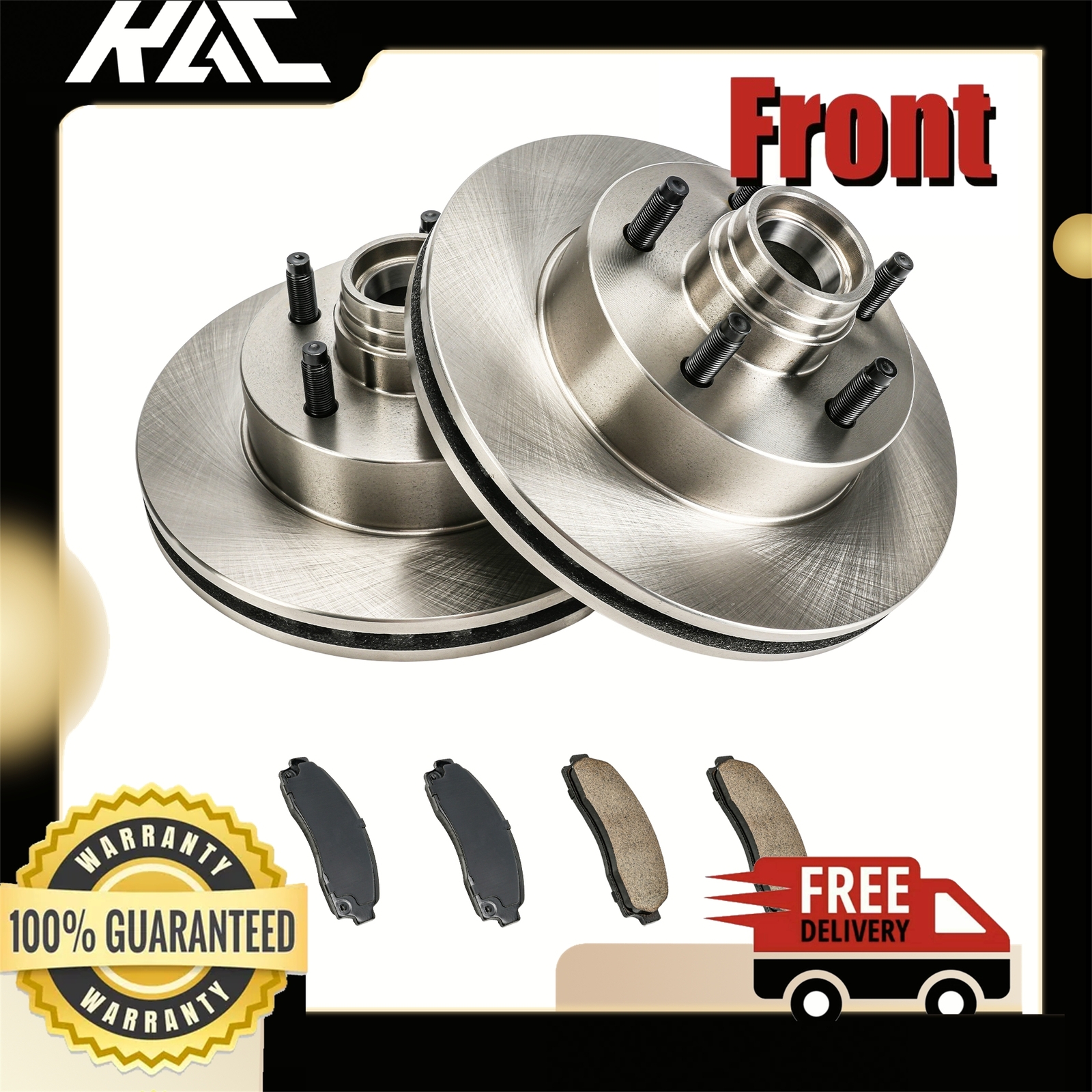 54059 D833 Front Disc Brake Pads Kit for Ford Ranger 2003-2008 3.0L