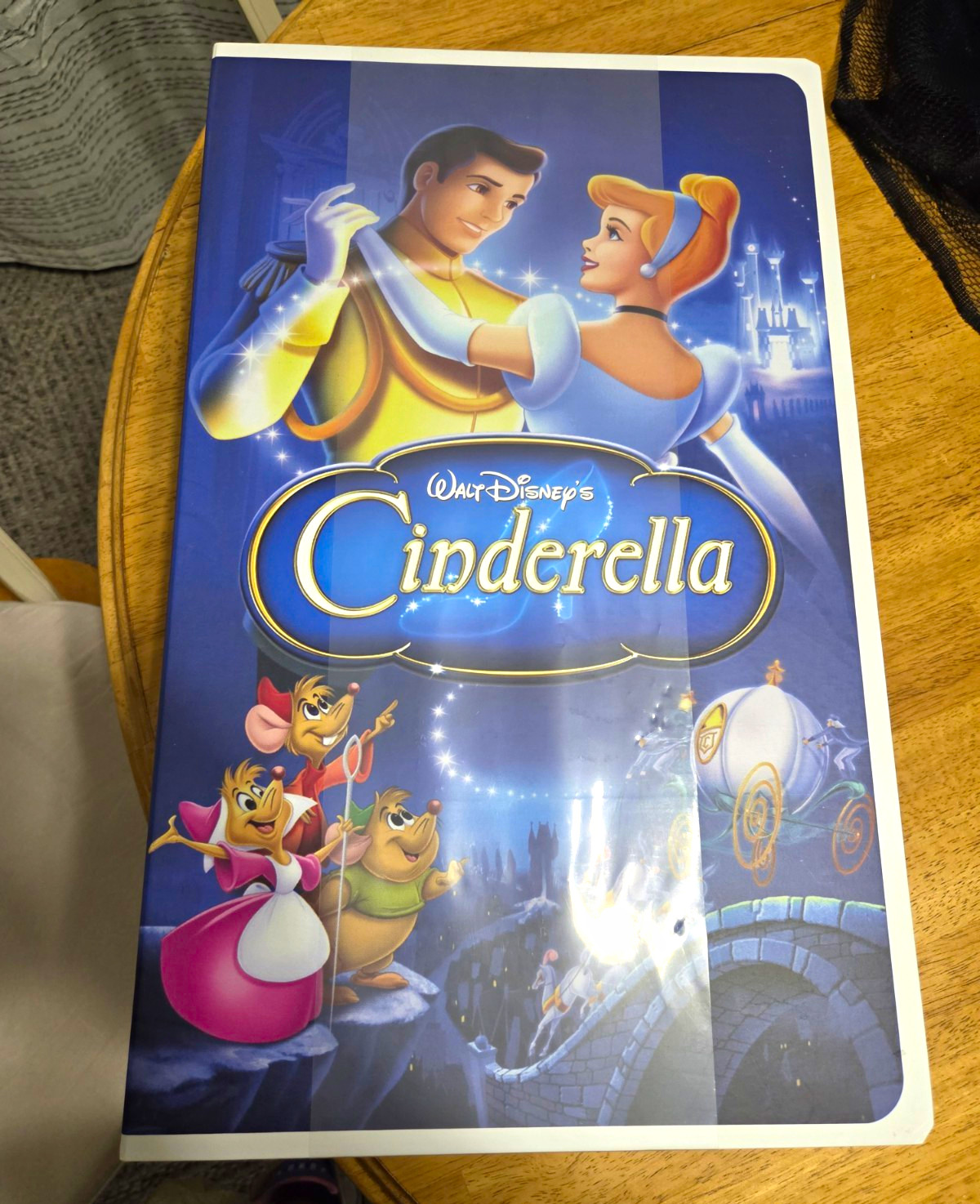 Cinderella Disney Classic VHS Boxed Silk Touch Throw Blanket 50 × 70 Cinderella Disney Classic VHS Boxed Silk Touch Throw Blanket 50 × 70