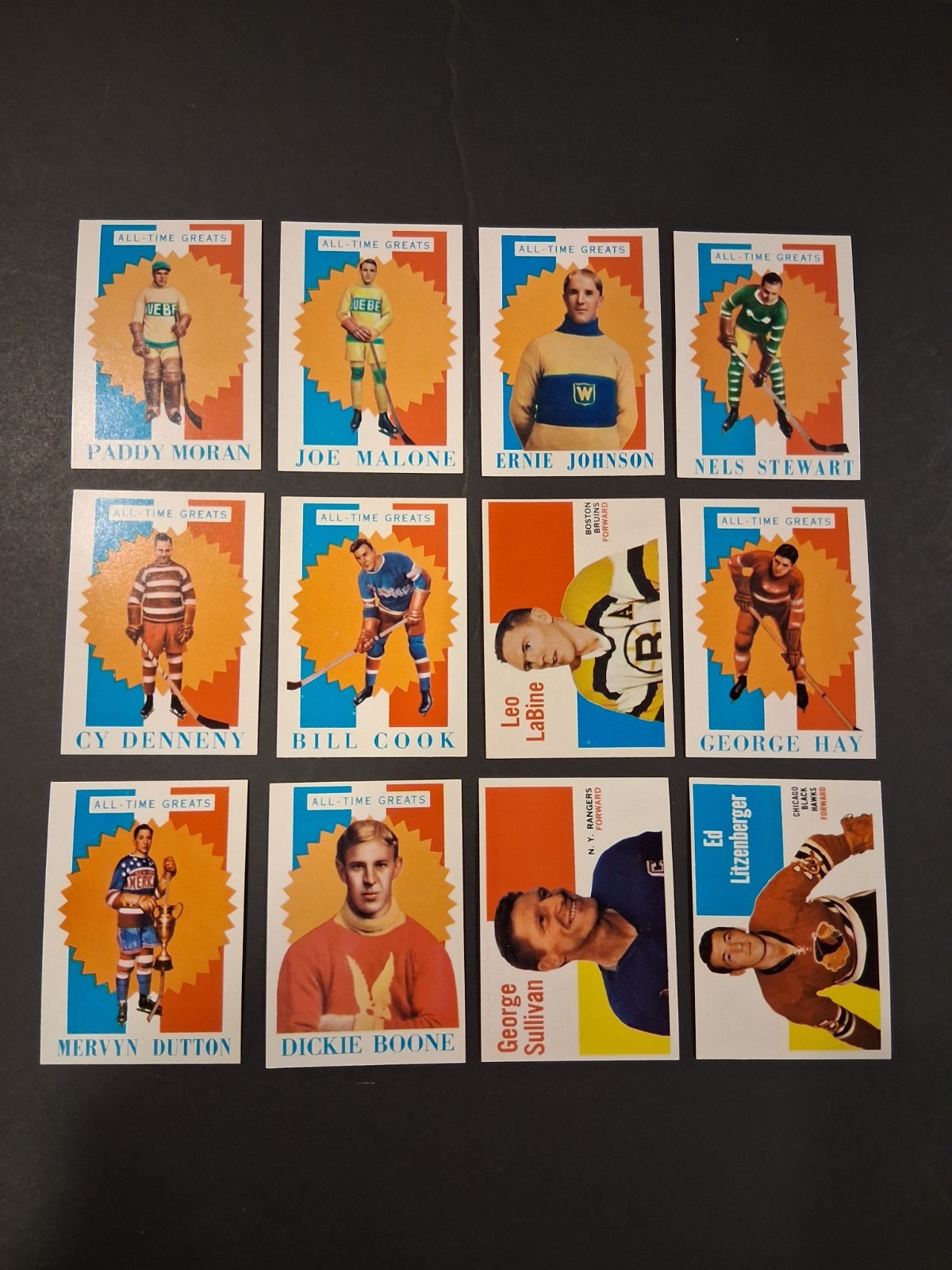 1960-61 Topps hockey cards you pick to complete set#2 - #66/ NMT-MNT+ condition 1960-61 Topps hockey cards you pick to complete set#2 - #66/ NMT-MNT+ condition