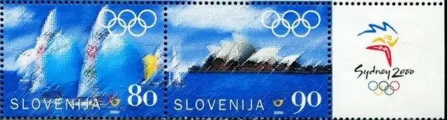Slovenia 2000 ☀  Olympic Games – Sydney  ☀ MNH **