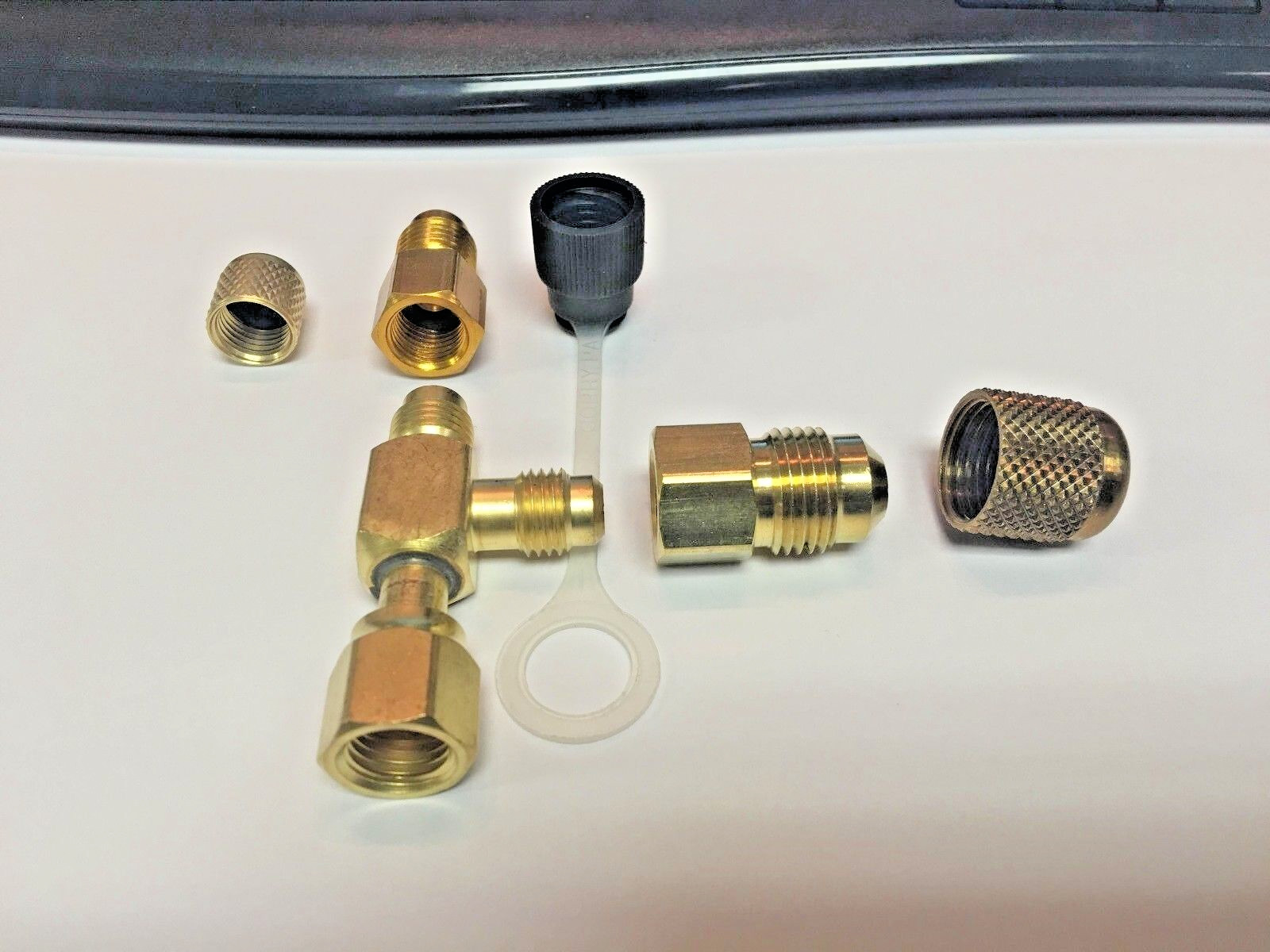 Robinair, VACUUM PUMP, UNIVERSAL INLET ADAPTER TEE KIT, 1/4