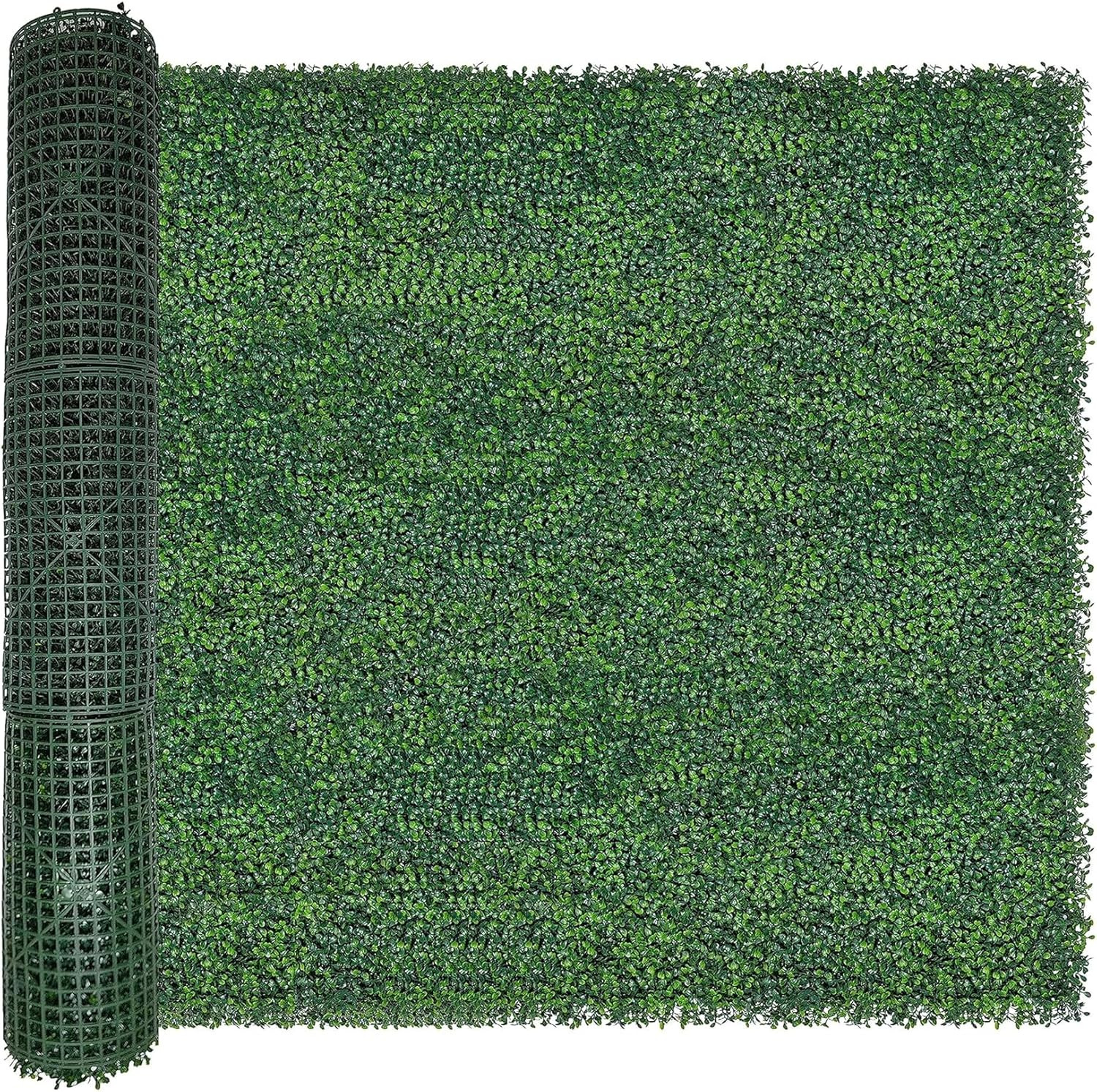 Natrahedge (33Sqft) Artificial Light Green Grass Wall Decor, Hedge Leaf Boxwood