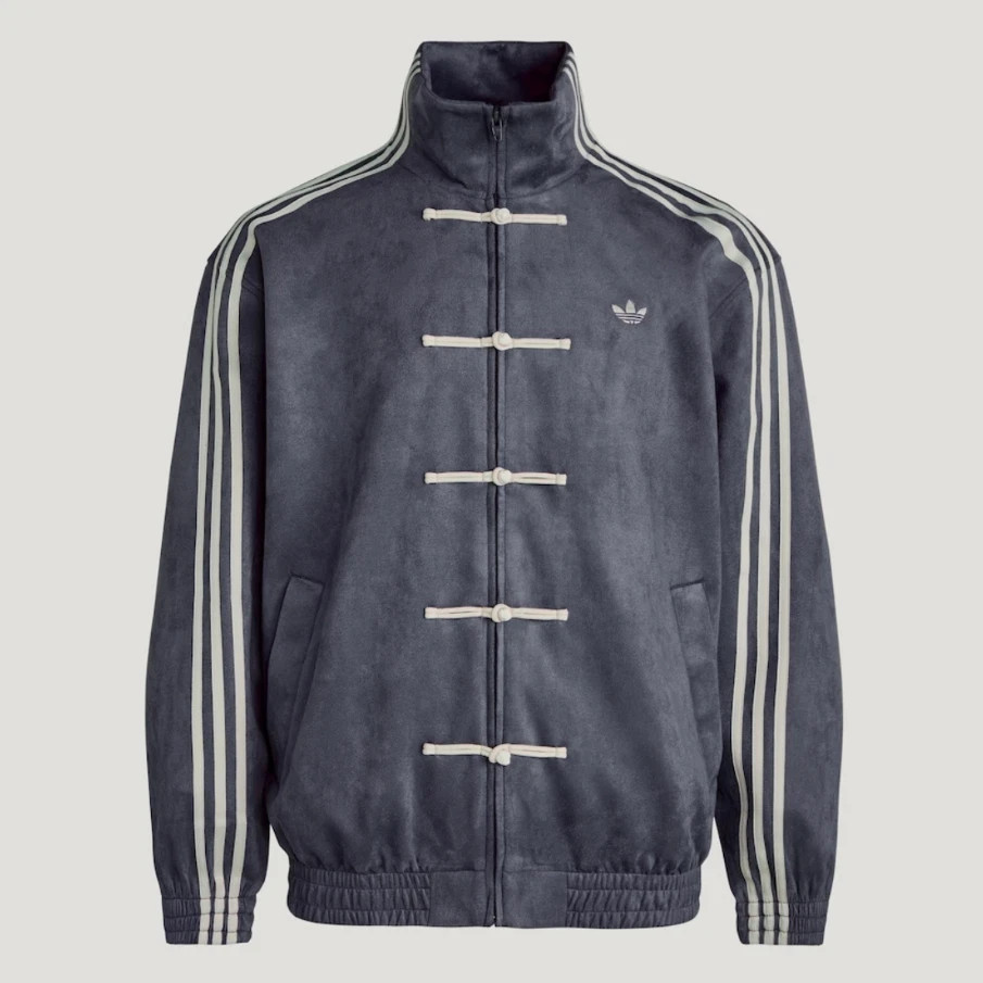 Adidas Originals CTT Chinese Track Top Casual Jacket KR0295 Unisex Blue Gray