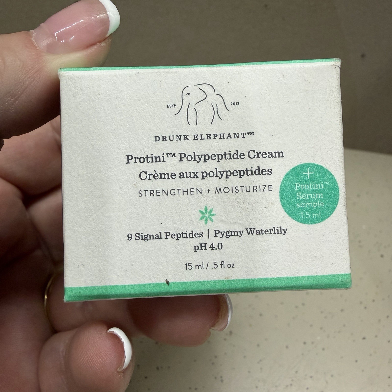 Drunk Elephant Protini Polypeptide Cream - 15ml strengthen moisturize NEW in Box Drunk Elephant Protini Polypeptide Cream - 15ml strengthen moisturize NEW in Box