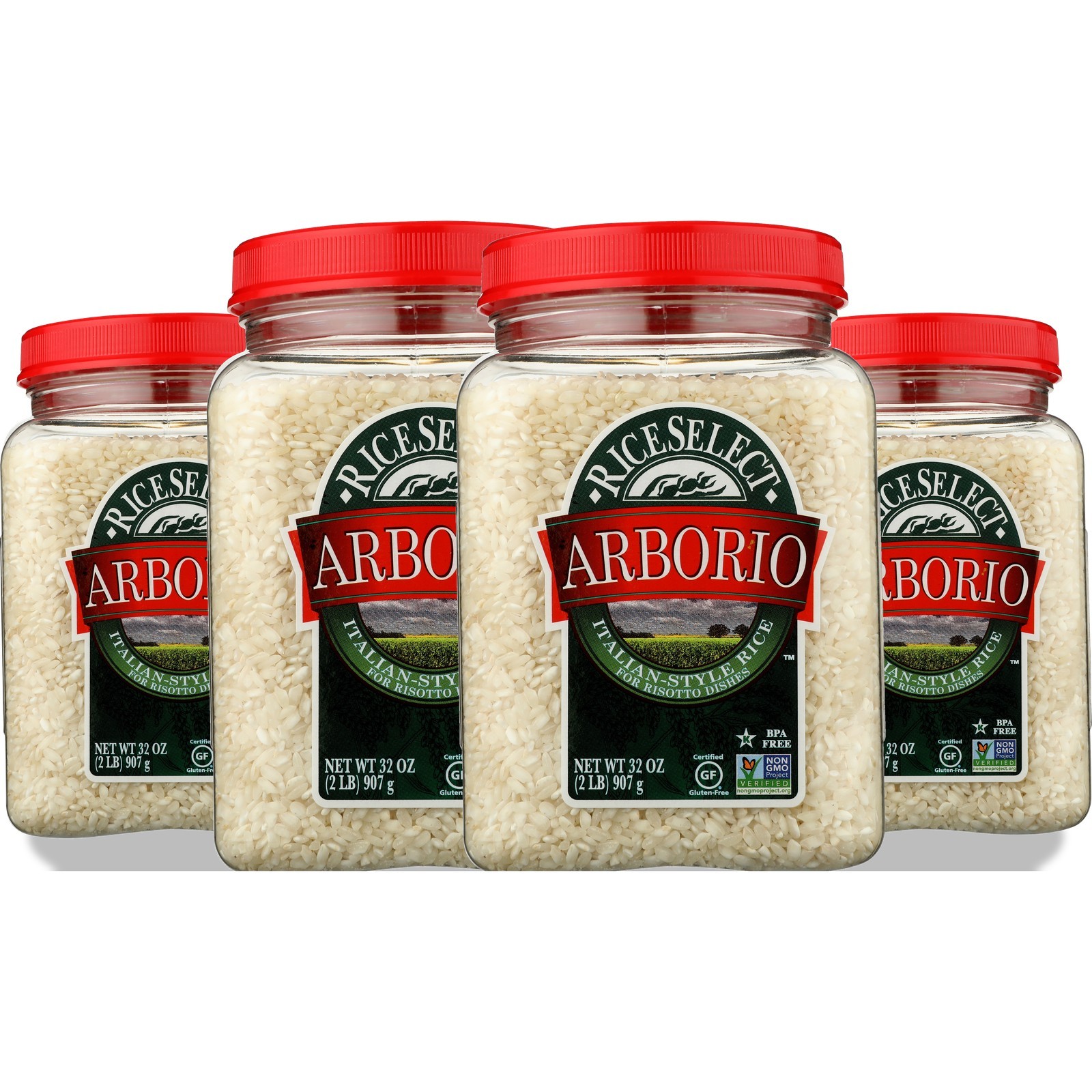Arborio Rice Select Italian Style 32 Oz 4 Pack