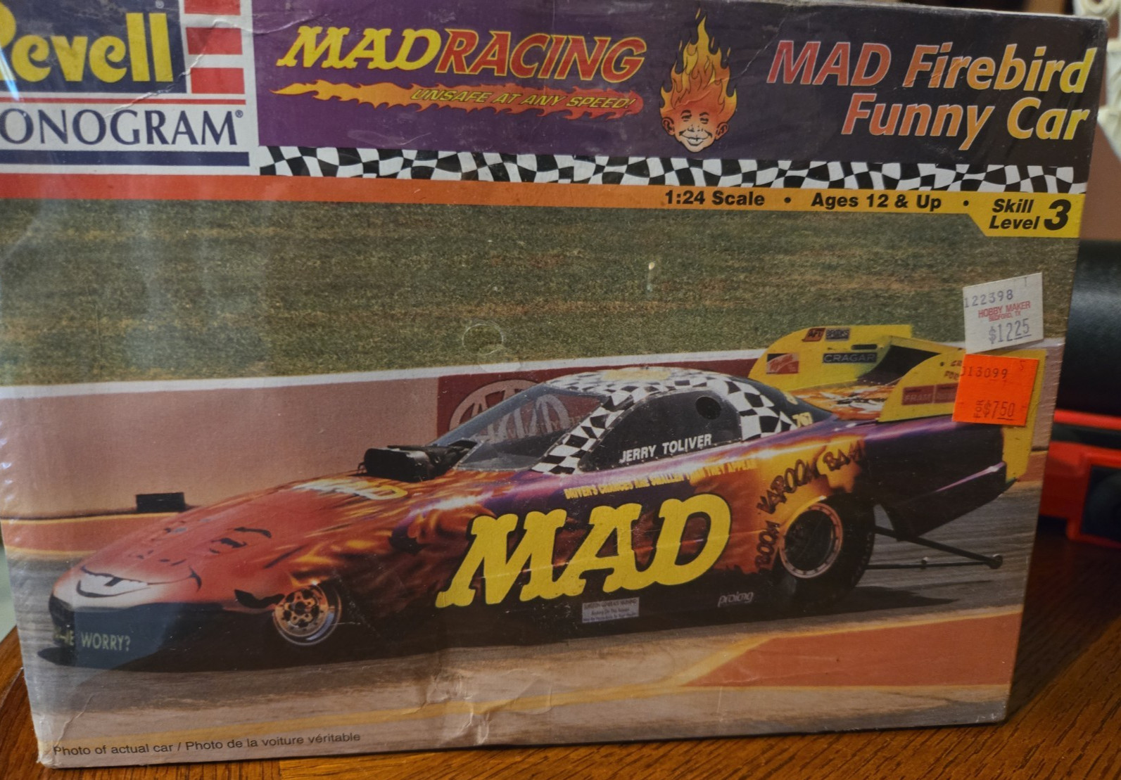 VTG Revell Monogram Mad Racing Pontiac Firebird Funny Car Sealed 1/24 - NIB