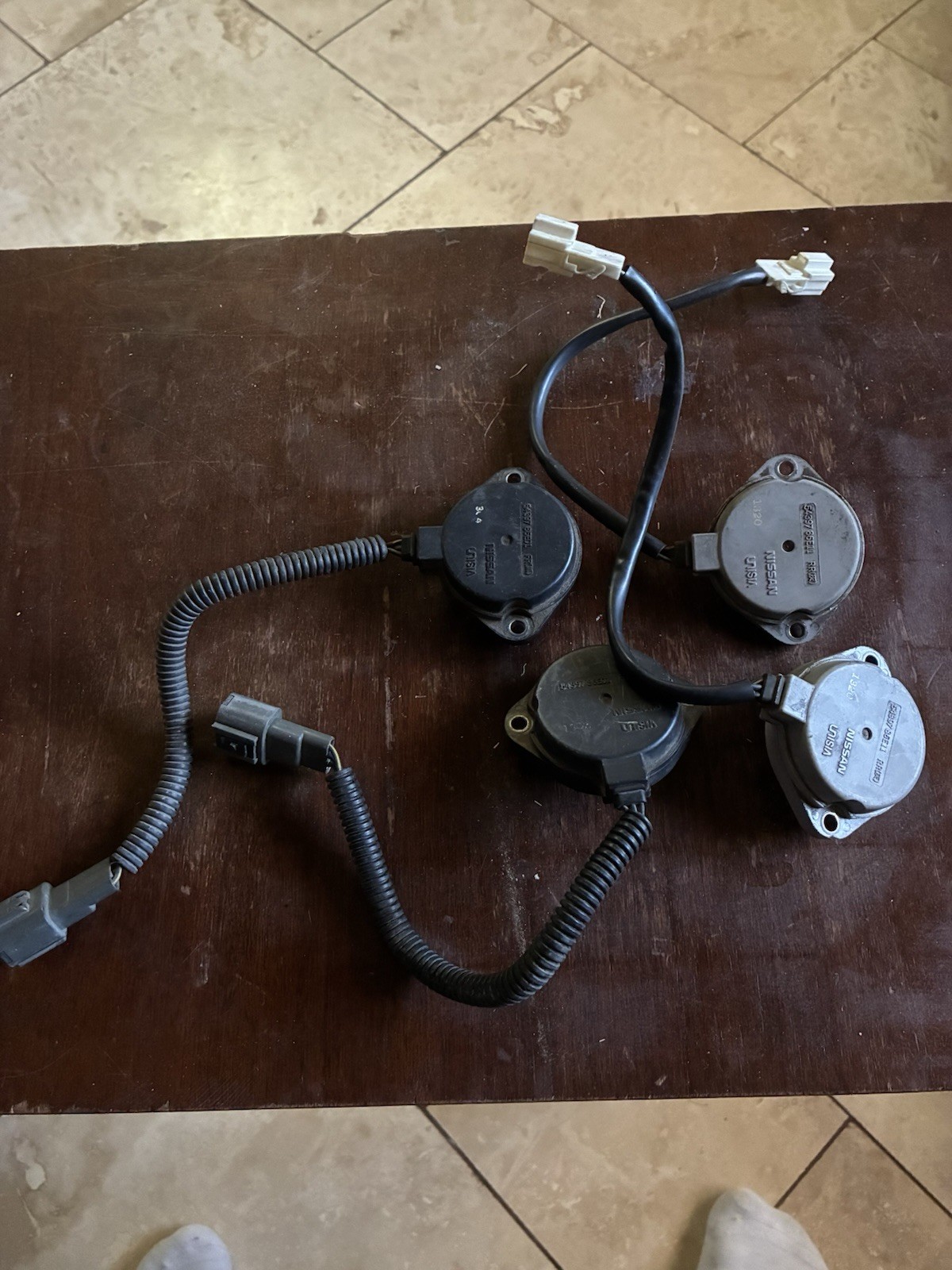 1990-1996 Nissan 300ZX Z32 TT OEM Adjustable Suspension Actuators Set of 4