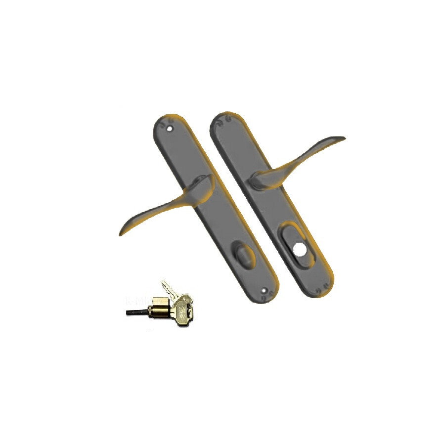 Pella Active Handle Right Hand Keyed Set Hinged w/ Key Lock- Oil Rubbed Bronze