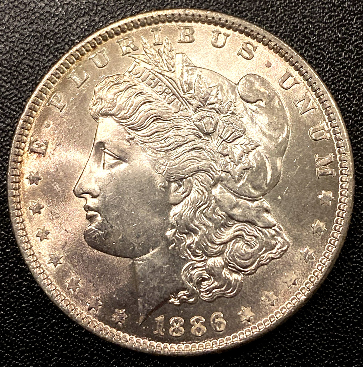 1886-P ** High End** Very Attractive** $1 Morgan Silver Dollar 63/64 Lustrous 1886-P ** High End** Very Attractive** $1 Morgan Silver Dollar 63/64 Lustrous