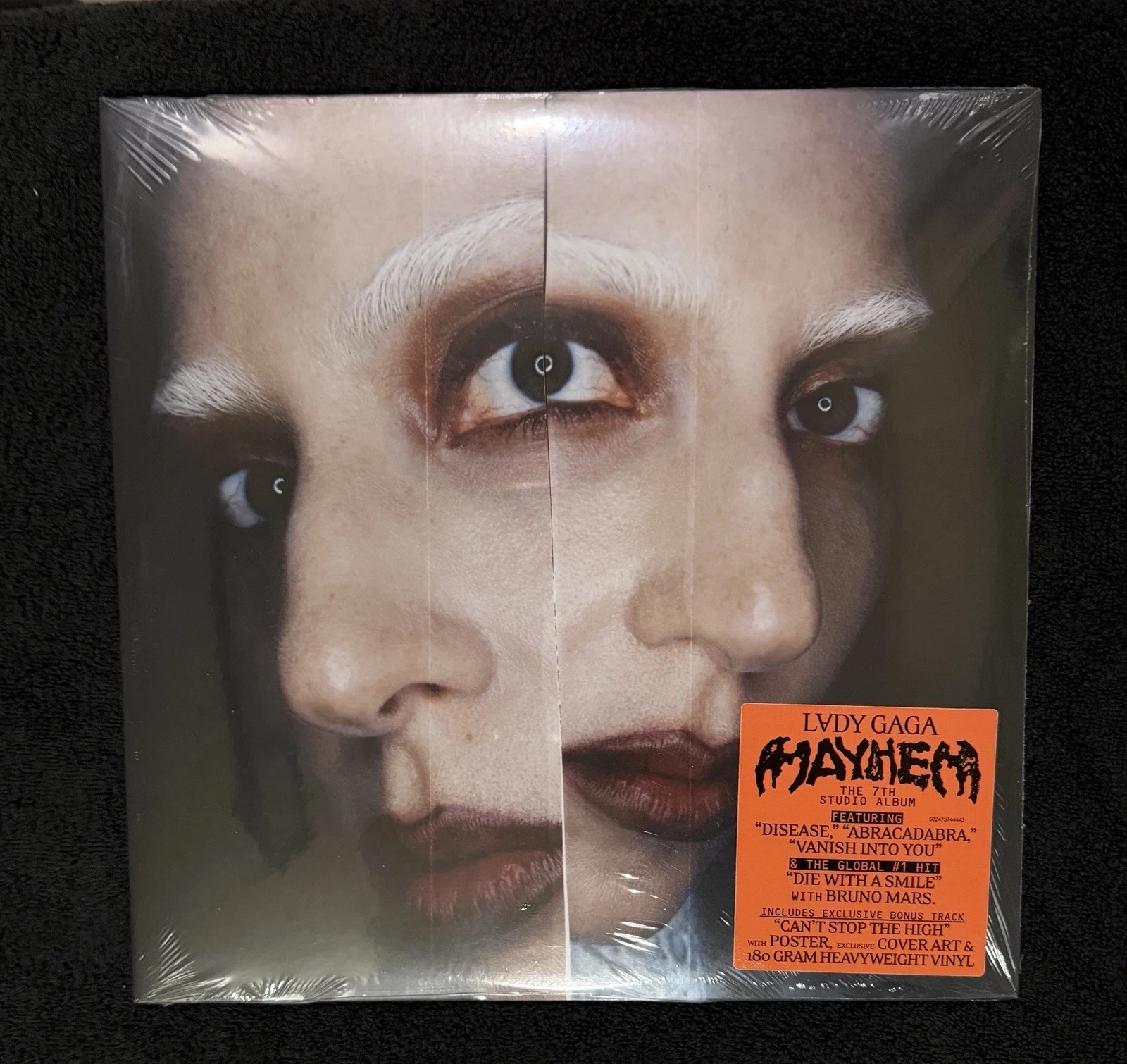 Lady Gaga MAYHEM Store Exclusive 180g Heavy Weight LP Vinyl Signed Art Card 🔥 Lady Gaga MAYHEM Store Exclusive 180g Heavy Weight LP Vinyl Signed Art Card 🔥